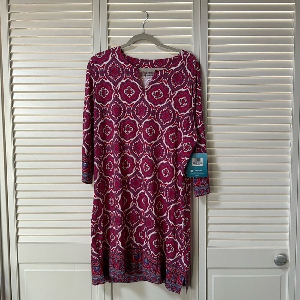 NWT Coolibar Oceanside Tunic Dress